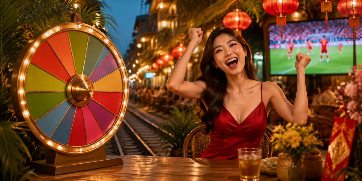 Người dùng Hà Nội thưởng thức cà phê và tham gia vòng quay may mắn trực tuyến