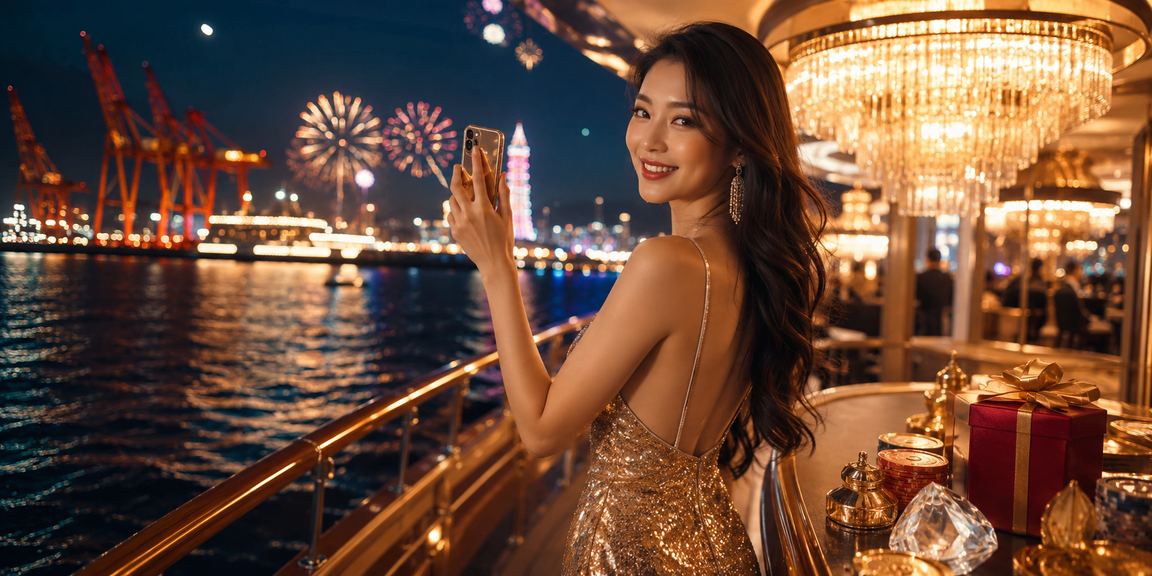 Người dùng Vũng Tàu dùng điện thoại tham gia casino trực tuyến trong lễ hội biển